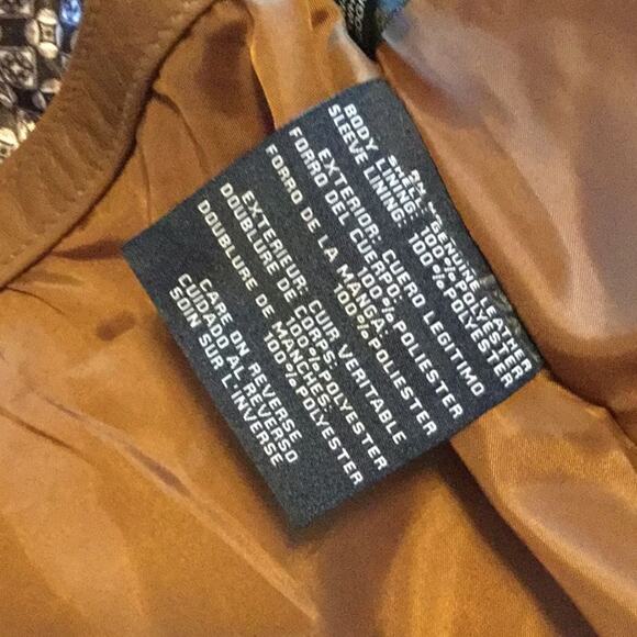 - Hilfiger Jacket, Arley Leather - Picture 9 of 9